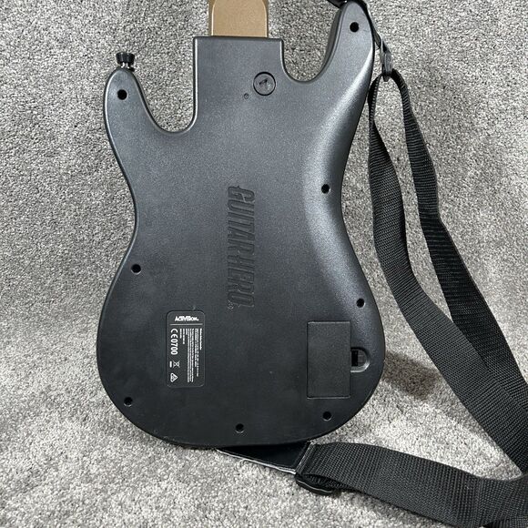 Guitar Hero Activision Power Wireless Guitar Model 0000654 PS3 Xbox 360 Untested - Picture 8 of 10